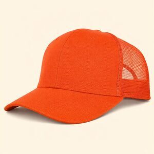 Black Duck Brand Bright Orange Hunting Safety Visual Mesh Back Adjustable Baseba